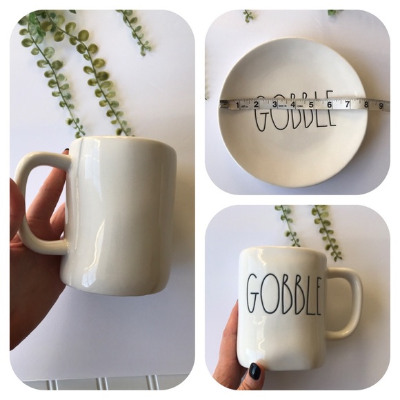 Rae Dunn mug plate set dish coffee cup NEW - Picture 3 of 8